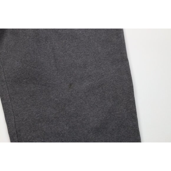 Vtg Y2K Nike Mens 2XL Travis Scott Mini Swoosh Wide Leg Sweatpants Pants Gray - Picture 6 of 14